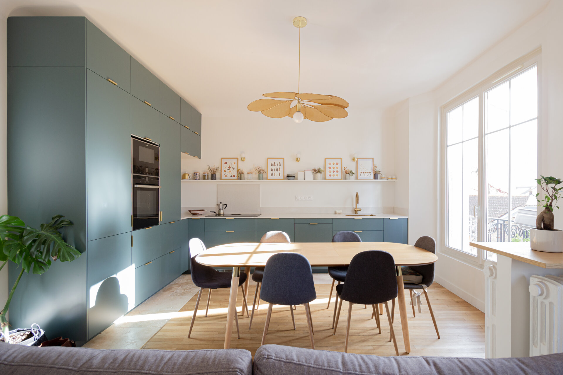 Cozinha Verde - Vista Geral